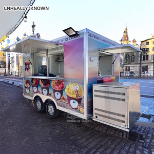 2025 New Design Truck Coffee Van <b>Trailers</b> Fully Equipped Us Standards Street Food Kiosk - Product Image 2