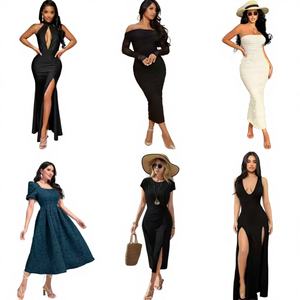 Mixed Package Supplier Stock High Quality Bulk Wholesale Women's Second-hand <b>Dresses</b> Randomly Shipped <b>China</b> Origin Model QZ-068 - Product Image 2