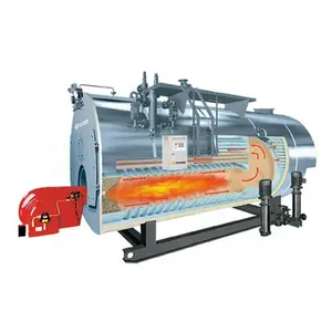 Energy Saving Fire Tube 1-20 ton Oil Fired Horizontal Steam Boiler for Textile Industry