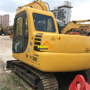 Excavatrice utilisée KOMATSU PC60-7 des prix bon marché excellente représentation Excavatrice utilisée KOMATSU à vendre - Product Image 5