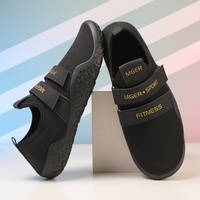 Chaussures aquatiques unisexes avec doublure en mesh et semelle en caoutchouc pour sports d'intérieur, fitness, yoga et tapis de course