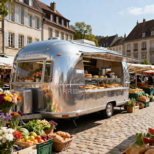 Camion de restauration mobile 2025 avec cuisine complète, camion de nourriture pour pizzas, remorque, chariots à frites, chariots à café - Product Image 1