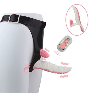 Vibrador Vestible, Masajeador Vaginal, Vibrador de Pene, Masturbador Femenino, Juguete Sexual para Parejas, Fantasía Lésbica, Tapón Anal - Product Image 1