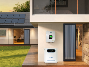 Batería LiFePO4 de 5kWh, 8000 Ciclos, Batería Recargable de Ciclo Profundo con BMS Inteligente, Almacenamiento Solar Expandible <span class=keywords><strong>para</strong></span> el Hogar - Product Image 3