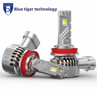 Phare LED de voiture 130W H7, phare LED à double faisceau haute puissance, lampe avant haute luminosité