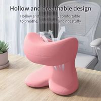 Coussin de sieste respirant pour chaise de bureau, support de nuque et de tête, appui-tête lavable, soutien lombaire