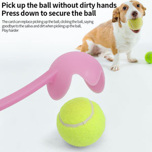 Giocattoli per animali domestici bastone da lancio per cani con pallina da Tennis per allenamento all'aperto giocattolo interattivo per animali domestici - Product Image 4