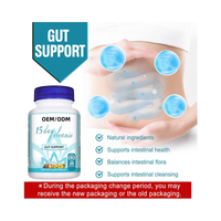 Capsules de nettoyage du côlon à marque privée JH Factory, compléments alimentaires, pilules probiotiques détoxifiantes, capsules de nettoyage du côlon amincissantes, détoxifiantes