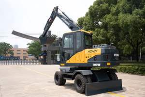 New Condition HYUNDAI HW80G HX80 8Ton Hyundai Wheel Excavator with Top Brand Engine and CE/EPA <b>Certification</b> for Sale - Product Image 5