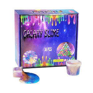 Colorful Plasticine Clay <b>Kit</b> for Kids-Bouncy Galaxy Plasticine Safe & Stretchy Sensory Toy DIY Craft Supplies for Creative Fun - Product Image 4