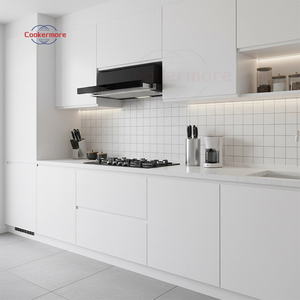 <span class=keywords><strong>Hotte</strong></span> de cuisinière télescopique noire <span class=keywords><strong>moderne</strong></span> avec aspiration puissante à faible bruit et lumière LED <span class=keywords><strong>hotte</strong></span> de cuisine à tirette mince - Product Image 5