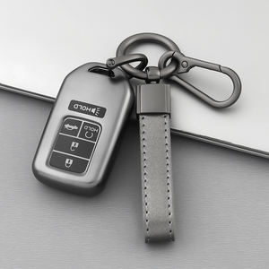 本田雅阁思域CRV翡翠XRV浩英爱丽舍钥匙圈钥匙扣软TPU汽车钥匙包盖外壳保护套支架 - Product Image 4