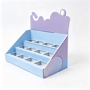 Boîte auto-élevante en papier kraft écologique et recyclable avec fermeture magnétique, poignée rectangulaire et impression quadricolore pour cadeaux et artisanat - Product Image 3