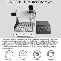 Vevor 2024 SIHAO CNC 3040T routeur gravure forage et fraiseuse 3 axes sculpture outil de coupe avec haute compatibilité