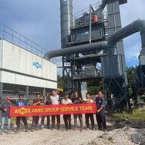 Aimix 120 TPH Heiß mischa sphalt station ALQ120 Stationäre Asphalt mischa nlage Preis - Product Image 6