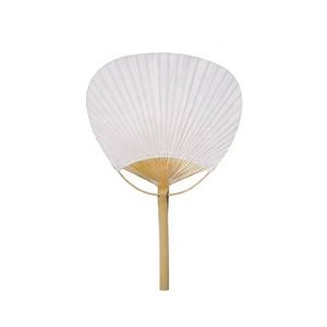 Abanicos de Mano Redondos de Papel de Bambú de Alta Calidad para Uso Personal, Bodas, Promociones y Eventos - Product Image 2