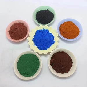 Pigmento Óxido de Hierro Negro/Rojo/Verde/Azul/Marrón Venta Directa de Fábrica en China - Product Image 6