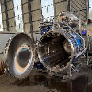 Nuevo <span class=keywords><strong>Autoclave</strong></span> Horizontal Automático para Esterilización de Alimentos Enlatados y Frascos de Vidrio con Calentamiento a Vapor y Ahorro de Energía - Product Image 1