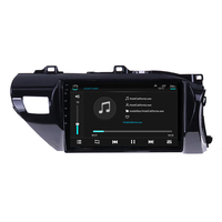 Reproductor de DVD para Auto Jiawell con Android, GPS, FM, Música, Video, Carplay, Wifi, BT, Pantalla IPS, Radio para Auto para Toyota Hilux 2015 con Volante a la Derecha