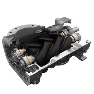 H.E. Soplador de tornillo eléctrico serie Sopladores de aire industriales rotativos 3900 CFM de alta calidad con corriente CA de rendimiento estable - Product Image 3