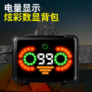 Lampe frontale rechargeable à LED, lumière blanche, camping en plein air, réglable en intensité, focalisation ajustable - Product Image 4