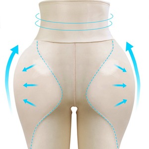 กางเกงกระชับสัดส่วนเสริมสะโพก เอวสูง ผ้าไนลอนหนา สีเข้ม ช่วยยกสะโพก สำหรับผู้หญิง - Product Image 2