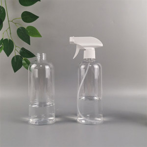 Botella vacía de plástico transparente con gatillo para mascotas, espray transparente de color ámbar y <span class=keywords><strong>blanco</strong></span>, 100ml, 150ml, 250ml, 300ml, 500ml - Product Image 5