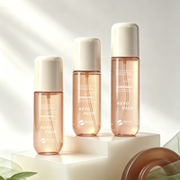 Botol Semprot Kabut Halus Plastik Desain Baru 100ml Botol Semprot Parfum Tubuh Isi Ulang 120ml 150ml Kemasan Keyo