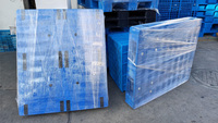 Paletas de Plástico Reciclado Apilables de Alta Resistencia para Almacenamiento, Tipo Cerrado de 3 Patines, 1200*1000mm, HDPE, Gran Tamaño, en Oferta
