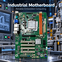 Untuk Advantech SIMB A21 ATX Motherboard Industri Chipset H61 LGA1155 Mendukung Mainboard IPC Core I3 I5 I7 Generasi ke-2 dan ke-3.