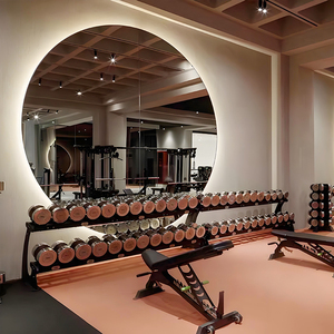 <span class=keywords><strong>Grand</strong></span> <span class=keywords><strong>miroir</strong></span> LED de salle de sport avec miroirs lumineux pour salle de danse et <span class=keywords><strong>miroir</strong></span> couvrant toute la murale, Espejos Inteligentes - Product Image 1