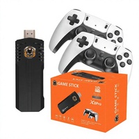 Console de jeu rétro X8 Pro 4K Game Stick avec manettes filaires et sans fil pour appareil de jeu avec plus de 35 000 jeux
