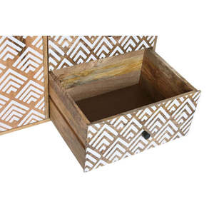 Buffet moderne en bois de manguier DKD Home Decor 160X40X85 - Meuble de rangement extensible pour salle à manger, entrée ou bar à domicile - Product Image 3