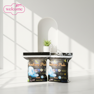 Offres Spéciales : Serviettes Hygiéniques Personnalisées à Faible MOQ, à Base de Plantes, Douces, en Bambou Naturel, Stériles, Non Parfumées, Absorbantes pour le Sang - Product Image 5