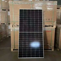 Sistem Panel Surya Hi-MO X10 Guardian LR7-72HVHF 650M LONGi 650W Tipe-N Topcon Tegangan untuk Indonesia Distribusi PV