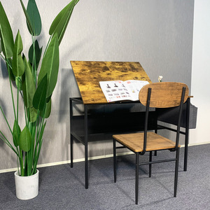 Wholesale cross-border height-adjustable children's <b>desks</b>, <b>study</b> <b>desks</b>, simple writing <b>desks</b>, desktop computer <b>desks</b>, bedroom - Product Image 2
