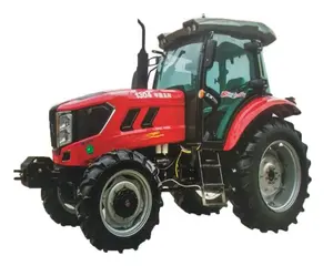 30hp-40hp 4x4 tractor with rotary tiller and front end loader in China