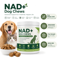 Compléments alimentaires pour chiens NAD+ en gros, fabricant OEM ODM, marque privée, avec NR, resvératrol et quercétine