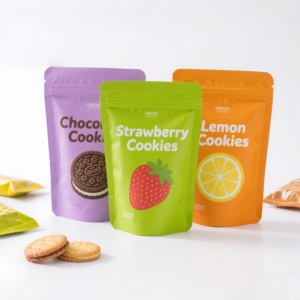 <span class=keywords><strong>Kraft</strong></span> Giấy túi thực phẩm với logo tùy chỉnh in xử lý đóng lại được cho Takeaway giao hàng cà phê đồ ăn nhẹ brandable có thể gập lại tái sử dụng - Product Image 3