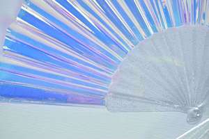 Nuevo Abanico Plegable de PVC de 23 cm con Diseño Tallado para Halloween - Product Image 6