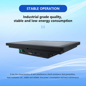 Fas Tùy Chỉnh 32 Inch All-in-One Màn Hình Cảm Ứng Bảng Điều Chỉnh Máy Tính Mà Không Cần Quạt J6412 CPU DVI + VGA Máy Tính Công Nghiệp - Product Image 3