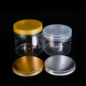 100ml 300ml 500ml Customizable <b>PET</b> Clear Plastic Jars with Screw Top for Candy Cookie & Sugar <b>Food</b> Packaging Bulk - Product Image 6