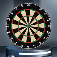 Vente en gros de fléchettes professionnelles Diana en sisal moderne pour usage extérieur, idéales pour les salles de banquet et les salons.
