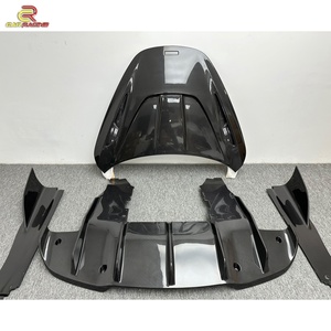 Kits de Conversión de Carrocería de Fibra de Carbono Estilo RYFT, Semi-Seco, con Alerón Delantero, Faldones Laterales y Alerón Trasero para McLaren 720s 2015-2018 - Product Image 6