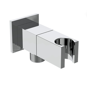 Support de douchette mural en laiton simple et réglable pour accessoires de salle de bain - Product Image 1
