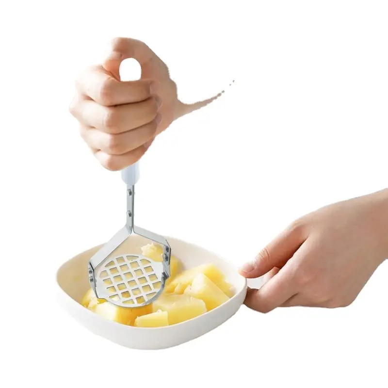 Mịn nghiền khoai tây nghiền thép không gỉ khoai tây Báo Chí bùn Shredder khoai tây nghiền ép công cụ trái cây công cụ phụ kiện nhà bếp
