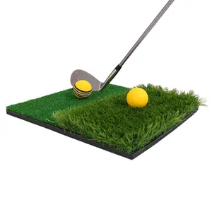 도매 EVA 골프 타격 연습 패드 세트 시뮬레이션 실내 치핑 잔디 스윙 연습 매트