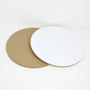 DIY可印刷木板光泽白色顶部升华中纤板