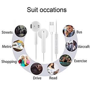 Écouteurs filaires stéréo de haute qualité, avec Microphone, oreillettes universelles avec caisson de basses, à commande filaire, pour <span class=keywords><strong>Samsung</strong></span> - Product Image 6