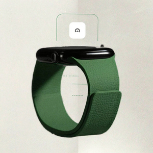 สายนาฬิกาข้อมือซิลิโคนแบบนุ่มลายลิ้นจี่สำหรับผู้หญิงและผู้ชาย ยี่ห้อ Handodo พร้อมตัวล็อคแม่เหล็กแบบแข็งแรง ระบายอากาศได้ดี ขนาด 22 มม. - Product Image 3